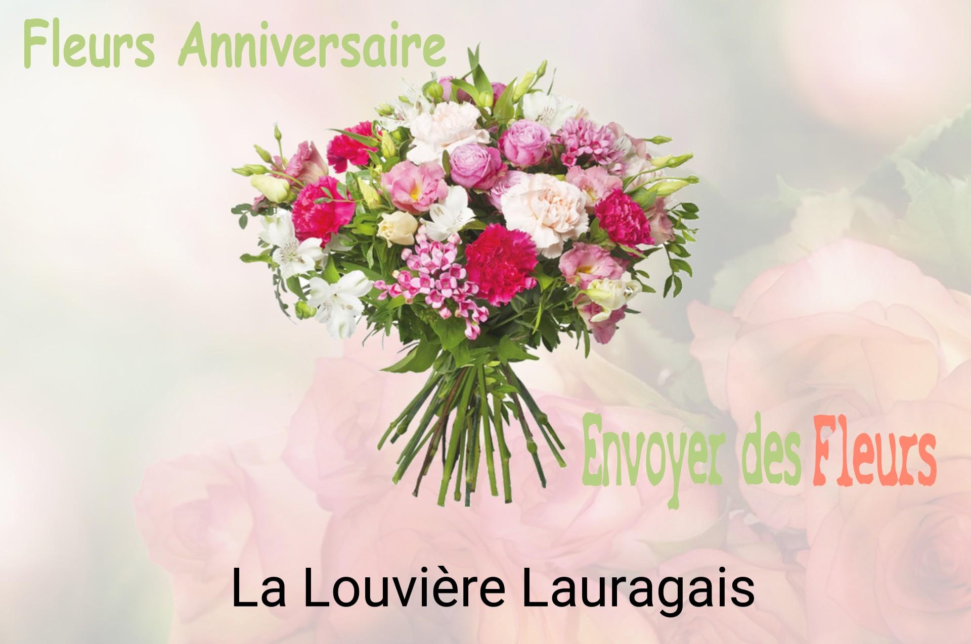 Bouquet de fleurs d’anniversaire livré à La Louvière-Lauragais