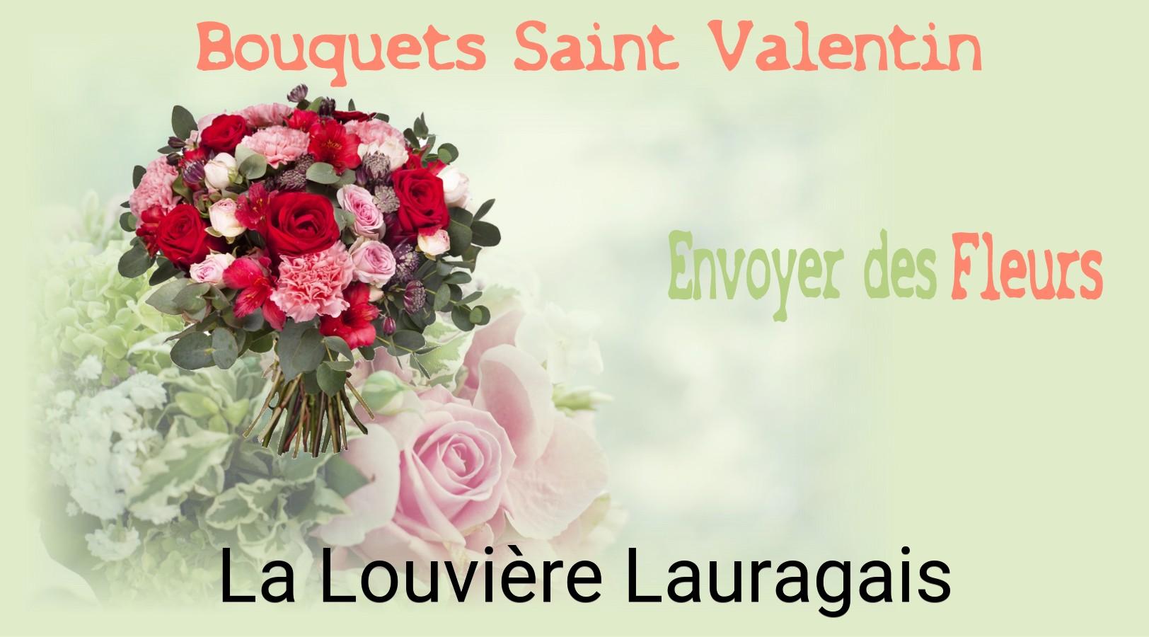 Roses de Saint-Valentin livrées à La Louvière-Lauragais